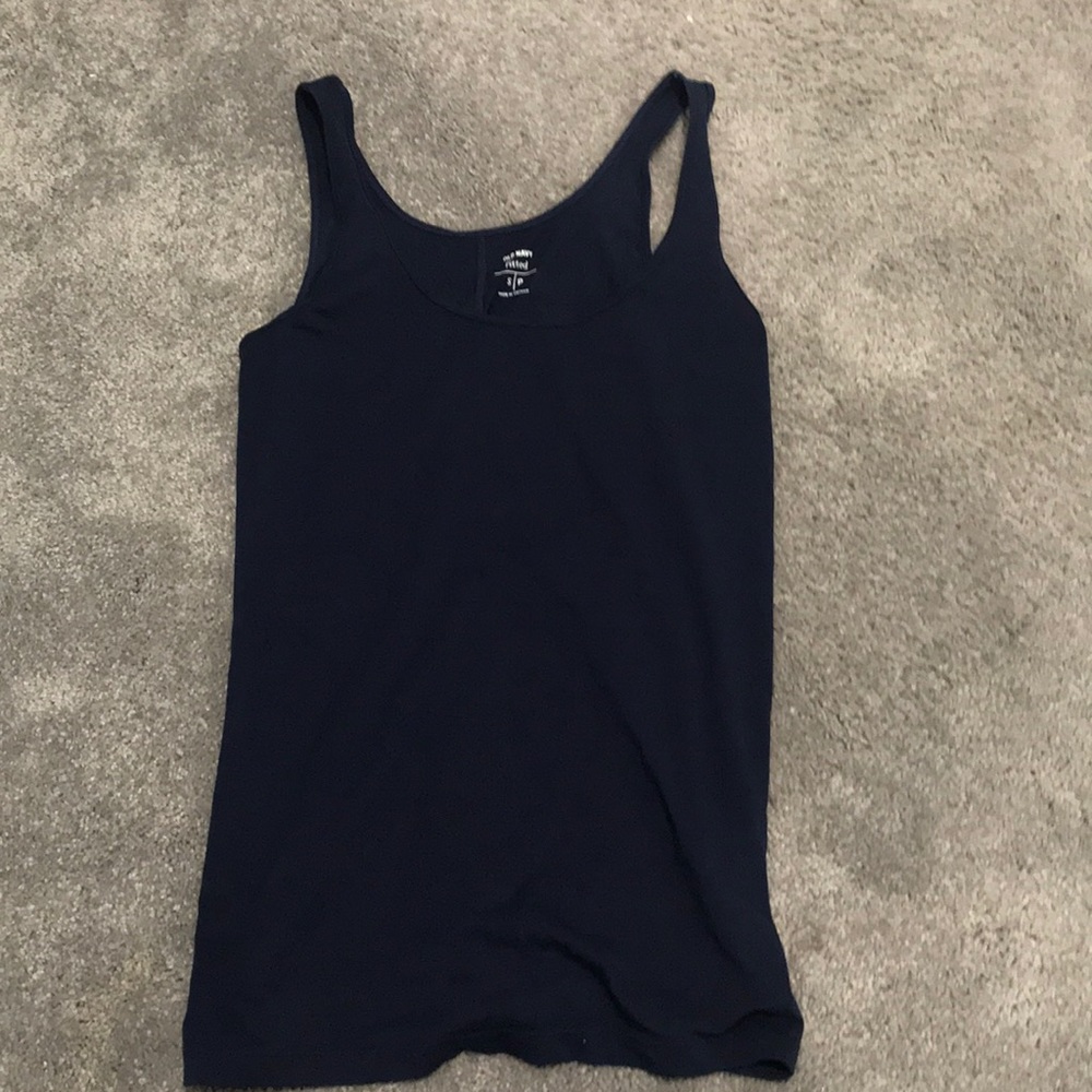 Blue tank